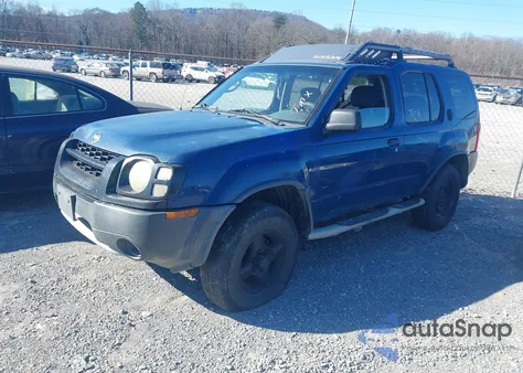2002 Nissan Xterra Xe z USA, uszkodzony, nr VIN 5N1ED28Y42C548015